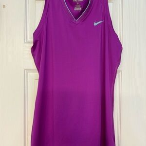 Nike Purple Dri Fit Athletic Tank Top